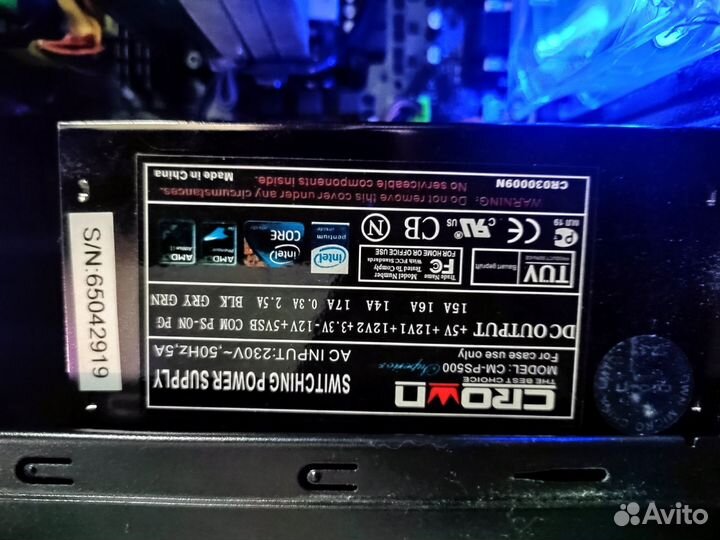 Игровой системный блок i5