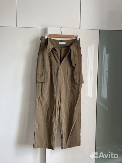 Штаны карго хаки S