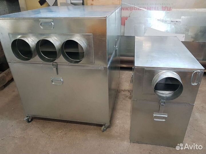 Шумбокс металлический для asic