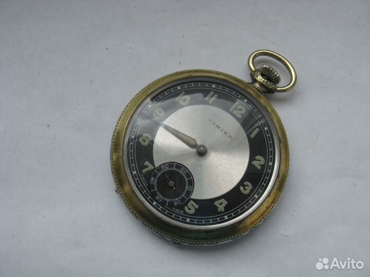 Старинные карманные швейцарские часы Симье Cimier