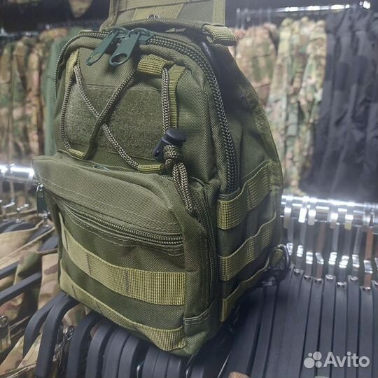 Сумка через плечо тактическая военная