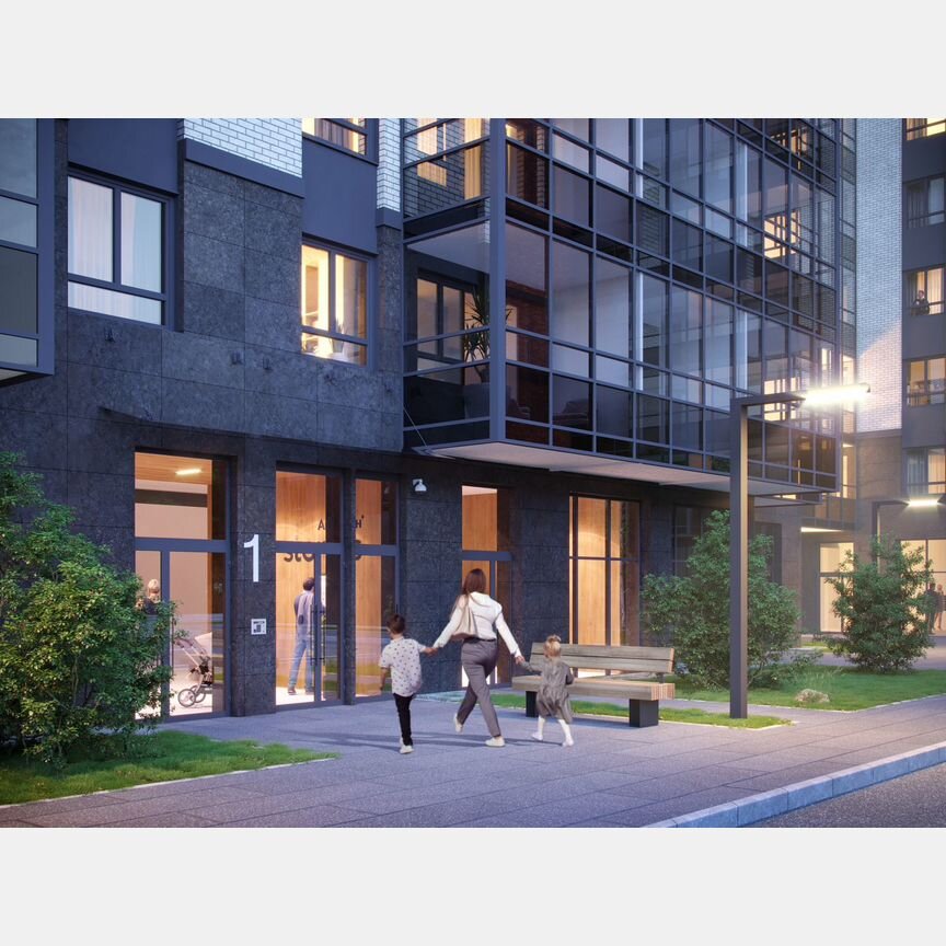 Квартира-студия, 28,8 м², 7/12 эт.