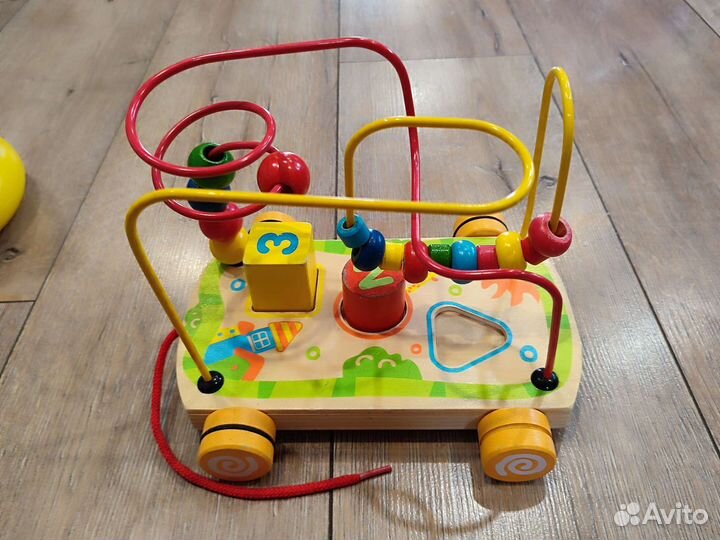 Развивающие игрушки деревянные