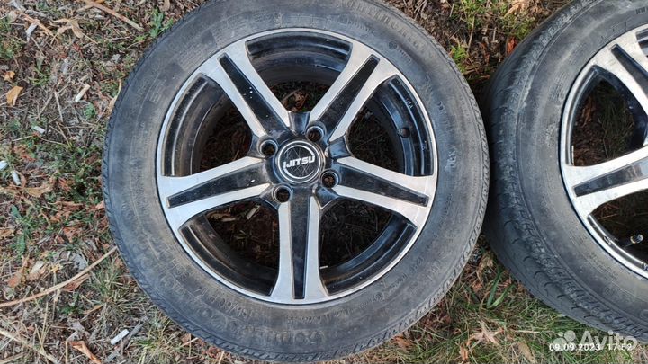 R14 Continental ContiEcoContactCP 185/60, PCD 4x100 DIA 60