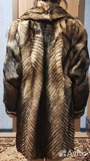 Шуба волчья