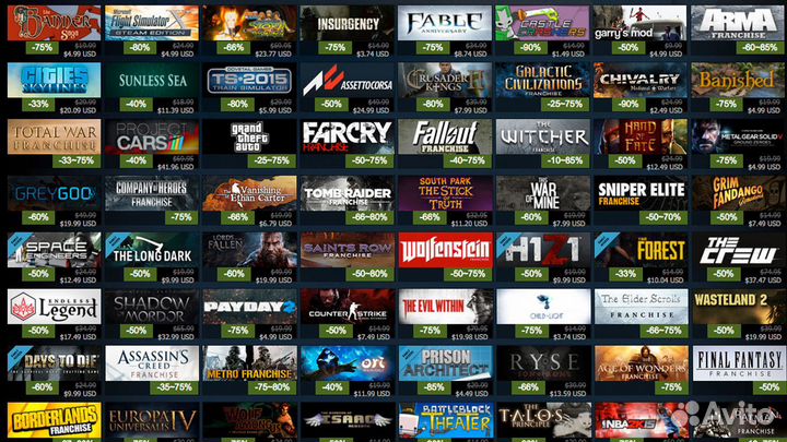 Игры Steam / Ключи и гифты Россия / Любые игрыgift