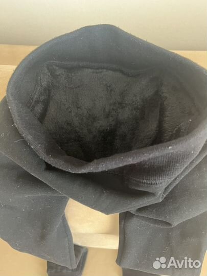 Гамаши для девочки с мехом