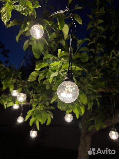 Ретро гирлянда уличная