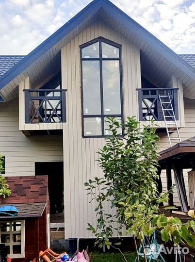 Остекление летней кухни