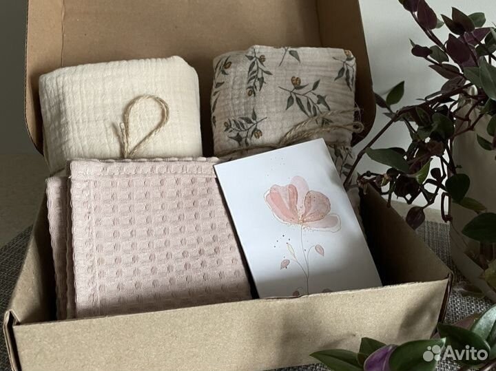 Муслиновые пеленки набор