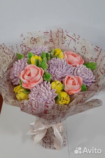 Букет из зефира