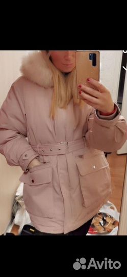 Куртка женская демисезон розовая пудра