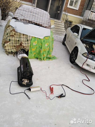 Отогрев автомобиля