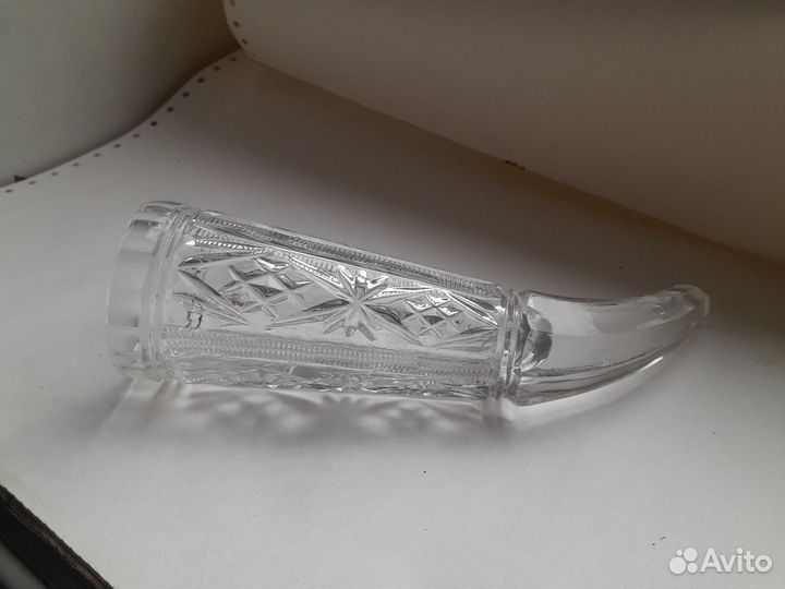 Хрустальный рог маленький СССР