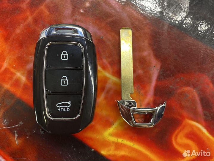 Ключ hyundai elantra 2019