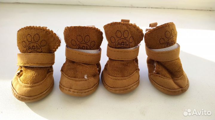 Ботиночки для собаки новые