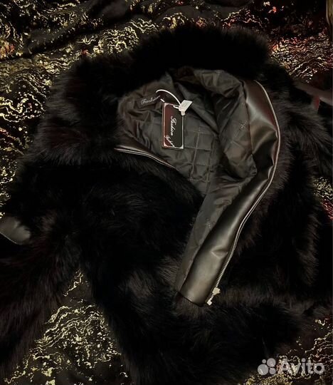 Шуба черная для нефора