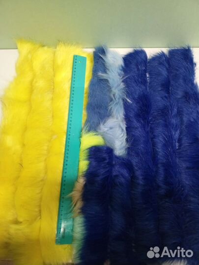 Искусственный мех обрезки
