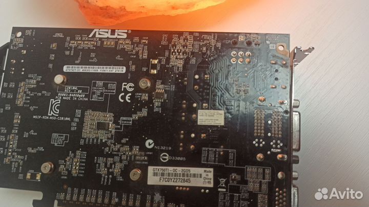 Видеокарта Asus Gtx 750ti