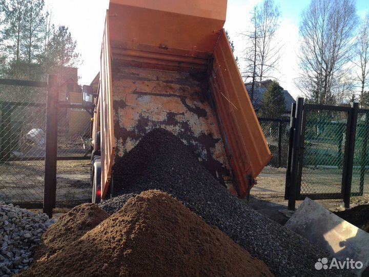 Песок карьерный под брусчатку