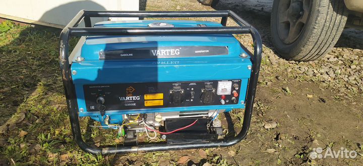 Генератор Varteg G3500E - 3,5 кВ - Со стартером