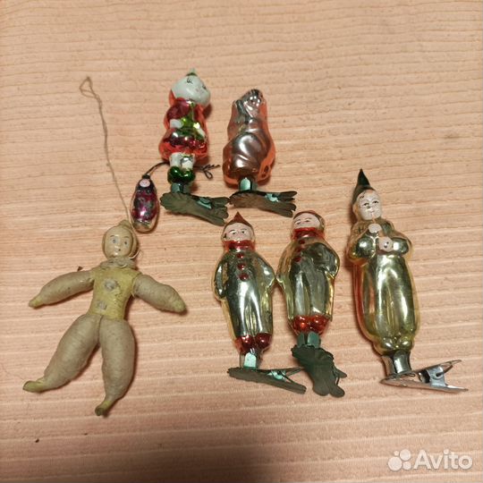 Елочные игрушки СССР