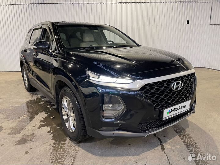 Hyundai Santa Fe 2.4 AT, 2019, 106 216 км