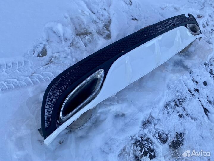 Задний диффузор w205 AMG