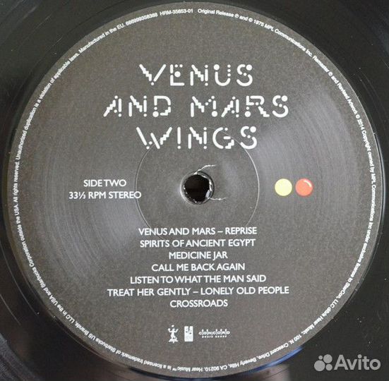 Wings (2LP) – Venus And Mars