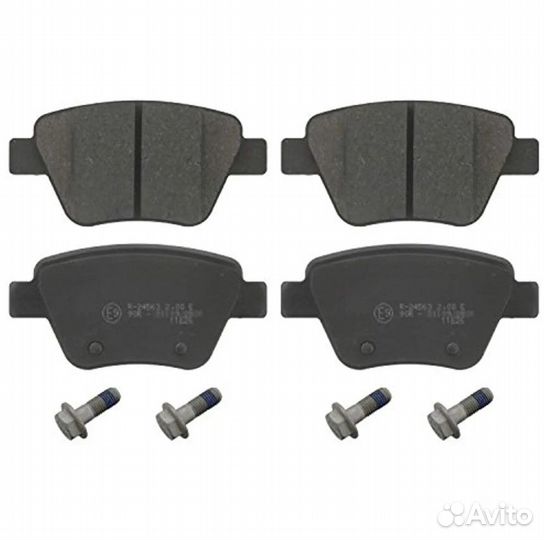 Колодки тормозные шкода октавия 04/суперб 08/ваг