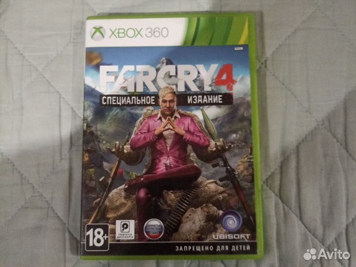 Диски на xbox 360 Far Cry 4