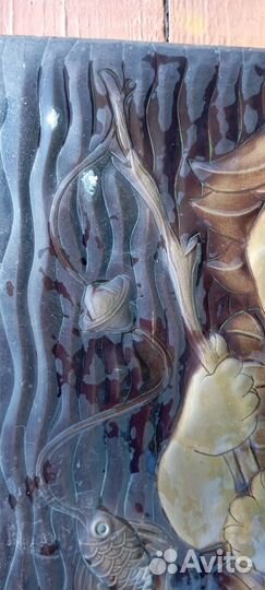 Картина медная чеканка СССР