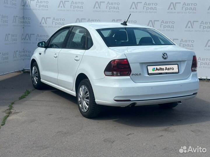 Volkswagen Polo 1.6 AT, 2019, 84 000 км