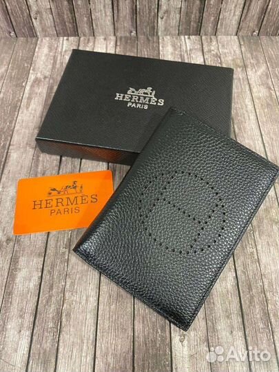 Обложка на паспорт мужская кожаная