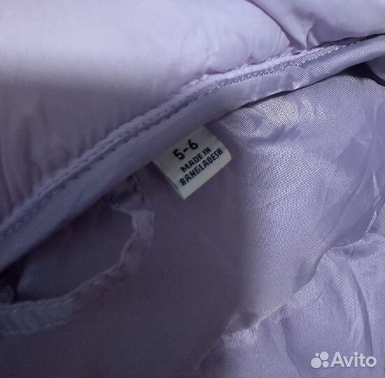 Ультралегкий пуховик uniqlo для девочки
