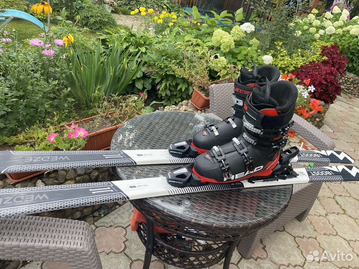 Горные лыжи комплект