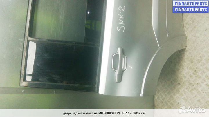 Дверь зад/право Mitsubishi Pajero IV, 2007 3.2 Дизель