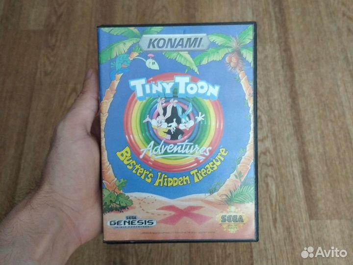 Лицензионная игра Tiny Toon Sega Genesis