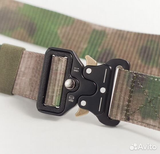 Ремень «Кобра» цв. мох