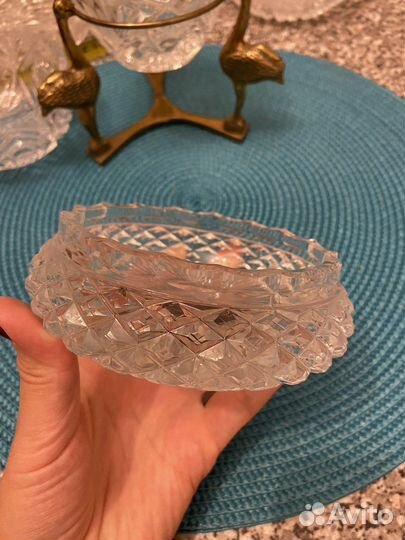 Пепельница хрусталь СССР