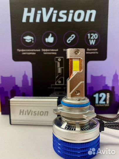 Лампа светодиодная HiVision Z7 Power Bright H7 600