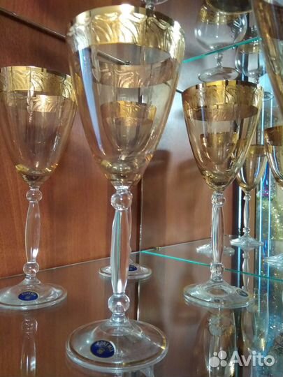 Набор Бокалов Богемия для вина 6 шт