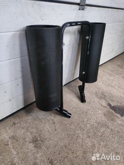 Багажник для снегохода с кронштейнам для ледобура