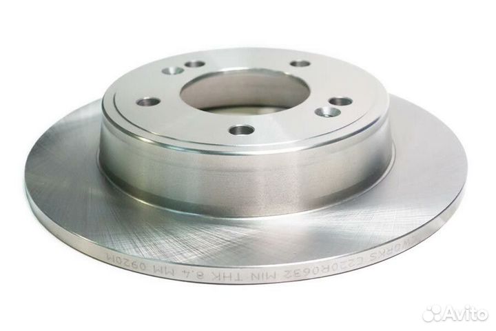 Диск тормозной задний cworks C220R0632