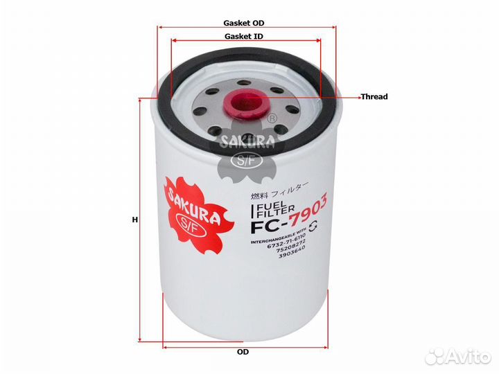 Фильтр топливный