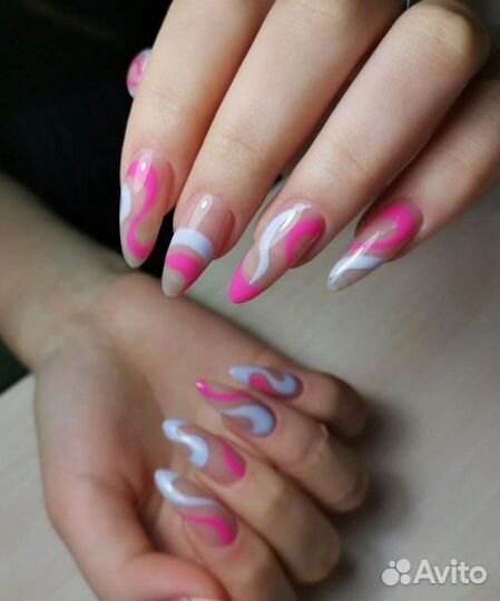 Маникюр гель лак