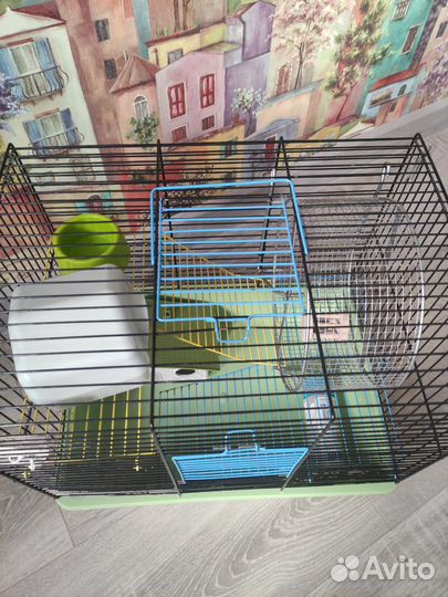 Клетка для хомяка / крысы / грызунов