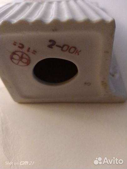 Фарфоровая статуэтка 25 съезд кпсс