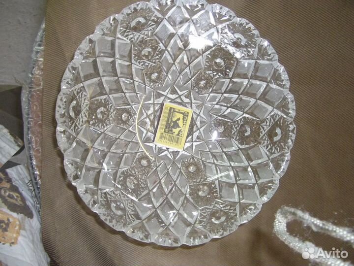 Хрустальная салатница