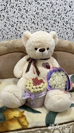 Большой плюшевый мишка игрушка